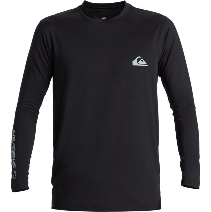 2024 Quiksilver Mens Everyday Surf Long Sleeve Tee AQYWR03154 - Black